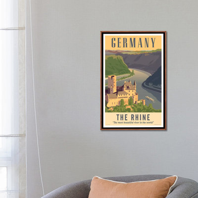 " Germany Travel Poster " by Jim Zahniser