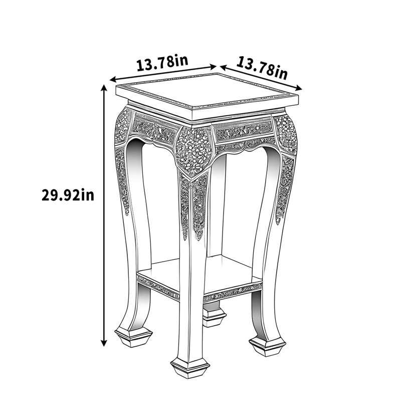 Jardinière thaïlandaise de plancher à plancher multi-couches