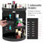 Organisateur de maquillage rotatif 360 avec 7 couches réglables - Rangement pour parfums et cosmétiques pour comptoir de salle de bain et de salle de bain-1527351093