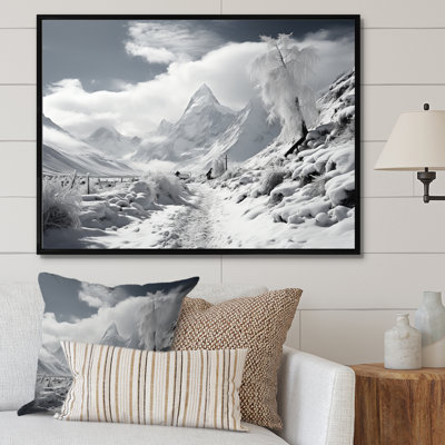 «Winter Frozen Tranquility II», reproduction sur toile