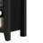 Bernardo Black 70"W TV Stand With Open Shelves And Cable Management-226791972