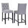Bryanna Upholstered Counter Stool with Solid Wood Frame