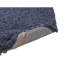 Tapis ultra moelleux et confortable à poils longs luxueux bleu ardoise pour des maisons douillettes