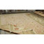Vintage Oushak Rug In Bright Cream Field And Pink Paisley Florals