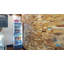 Panneau mural Matrix en bois d'ingénierie recyclé brun