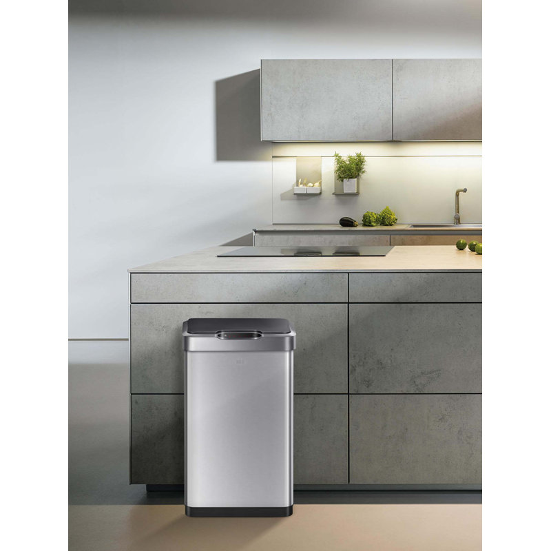 50 Litre Stainless Steel Motion Sensor Kitchen Trash Can