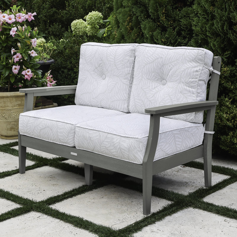 Lehigh Deep Seating Loveseat, Lively Parchment