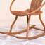 Chaise berçante en bois massif de style nouveau style chinois