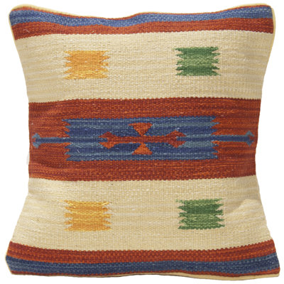 Anaheim Geometric Square Throw Pillow Cover