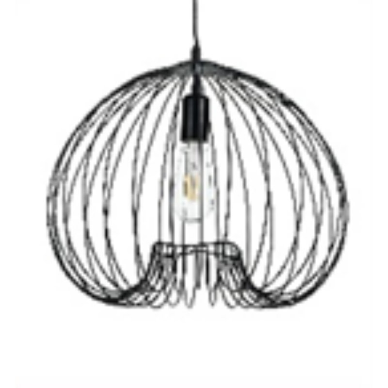 Interlachen 1 - Light Black Single Pendant