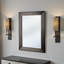 Madge Wavy Framed Wall Mounted Accent Mirror Bevelled-40681813-40703952