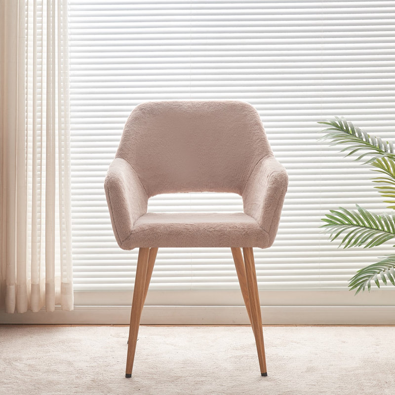 Chaise de salle à manger Outten, Chameau velu