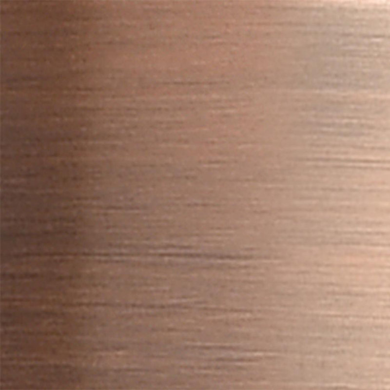 Plafonnier semi-encastré Rouvin, Or satiné, Or satiné, H 6 po x l 16 po x P 16 po