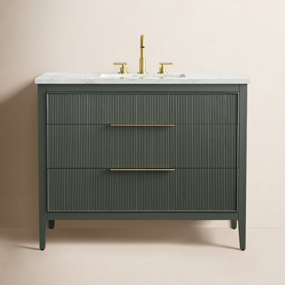 Bilroy 42" Oak Single Bathroom Vanity