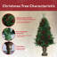 Arbre de Noël artificiel avec motif classique à branches pleines - 4 pi