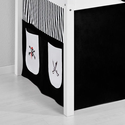 Pirat Mid Sleeper Bed, 90 x 190cm
