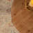 Round Two-Ply Coffee Table Handcrafted Relief Sturdy Pedestal Wooden Olive-Shaped Tea Table For Living Room-2136963679-2136963678