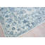 Rectangle Dorchester Oriental Hand Loomed Wool/Bamboo Slat/Seagrass Area Rug in Navy/Blue-460631853