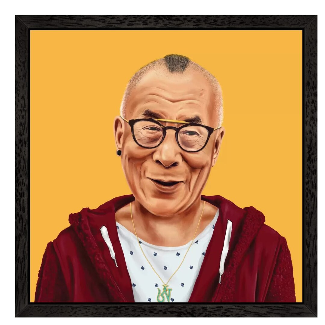 Leinwandbild Dalai Lama von Amit Shimoni