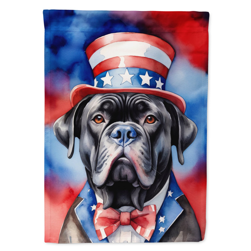 Drapeau patriotique du jardin américain, Cane corso