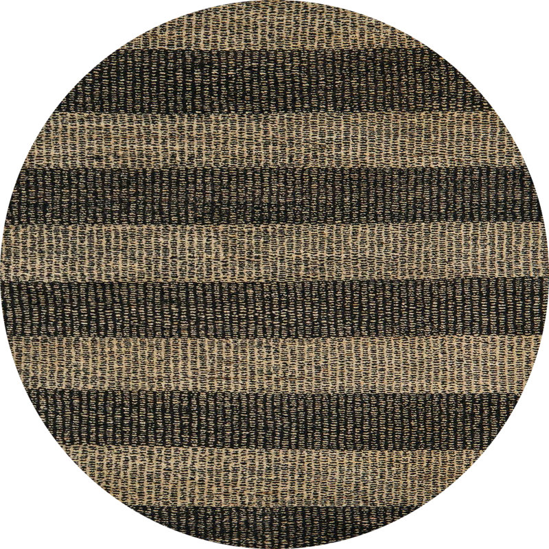 Tapis abstrait multicolore, Rond 8 pi