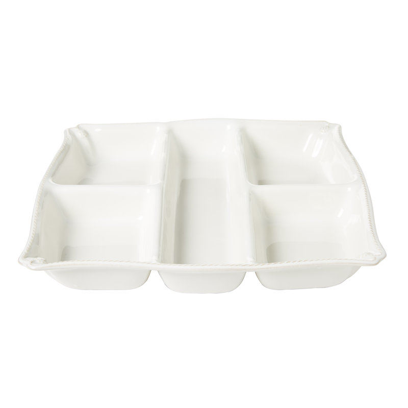 Berry & Thread Appetizer Platter - Whitewash