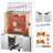 VEVOR Commercial Orange Juicer Machine 120W Automatic Juice Extractor