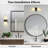 1-Light Solid Brass LED Wall Mounted Sconce With Alabaster Shade(Bulbs Included)-46571902