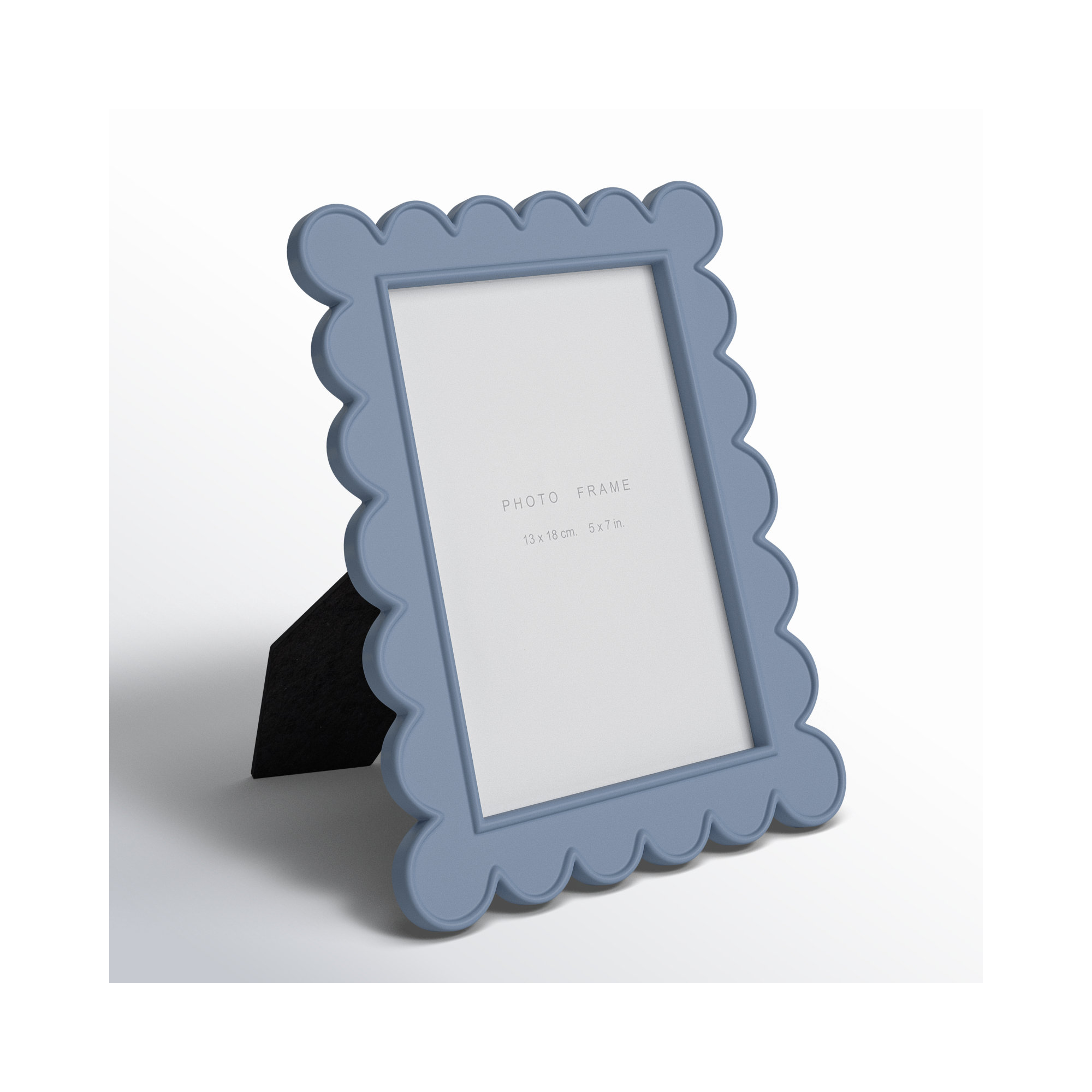 Elegant Polyresin Glass Frame, 5" W x 7" H