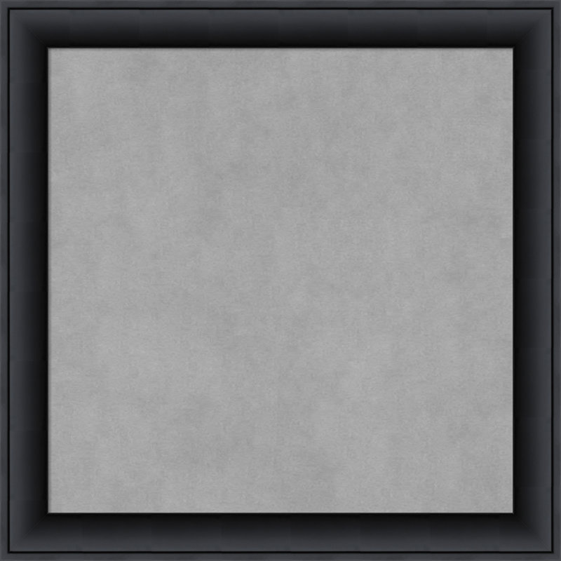 Tableau d'organisation magnétique noir Nero, H 23 po x l 23 po