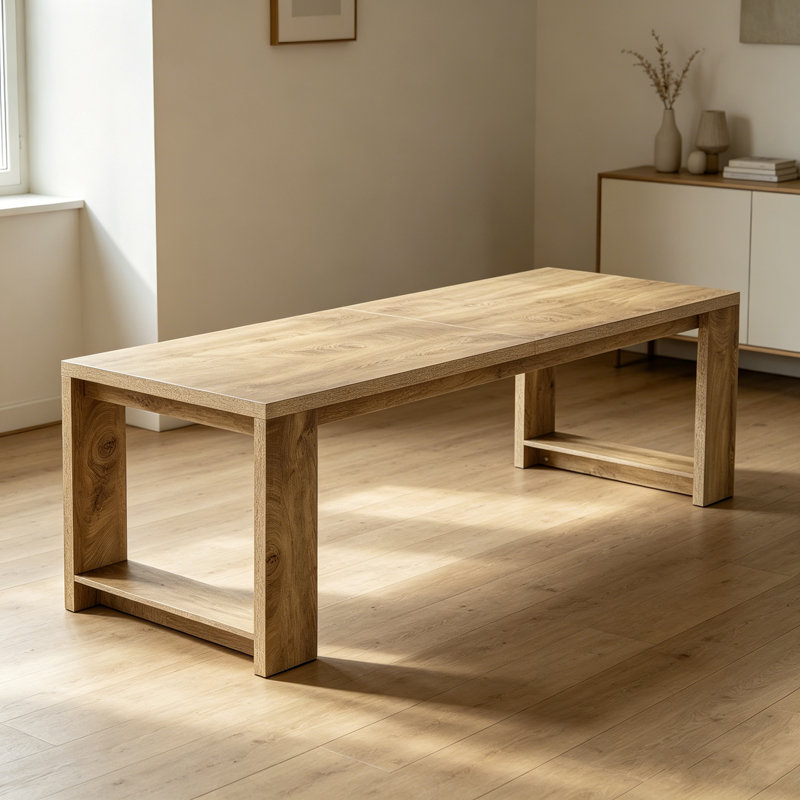 Table de conférence 86 po pour deux personnes, bureau d'ordinateur pour deux personnes