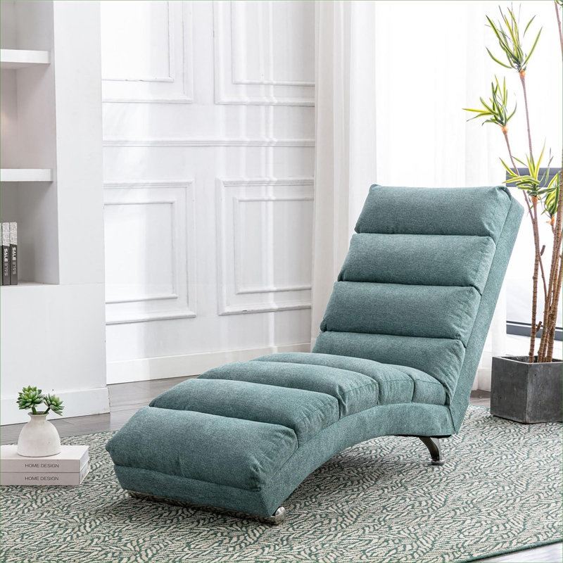  Méridienne de luxe Vibration Relaxation, Tissu vert