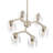 27Inch 6 - Light Geometric Chandelier-1805977924