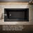 Tea-for-Two 60-In x 32-In Drop-in/Undermount Whirlpool Bath, Reversible Drain-51403968