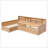 Twin L-Shaped Daybed Frame-519271509