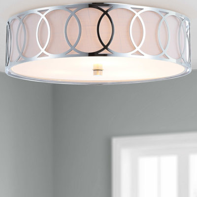 Hershberger Metal LED Flush Mount