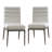 Everleigh 19.5'' H Faux Leather Upholstered Metal Side Chair