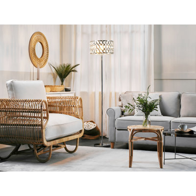 Cleveland 160cm Silver Traditional Floor Lamp