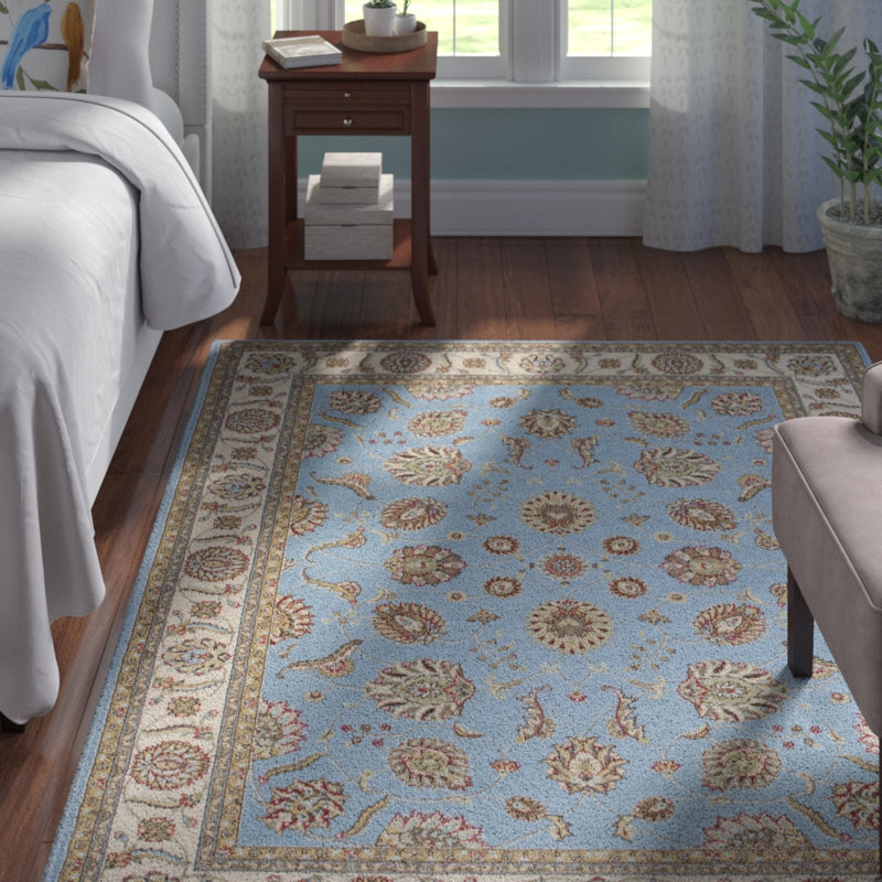 Baranof Oriental Indoor Rug, Round 7'10''