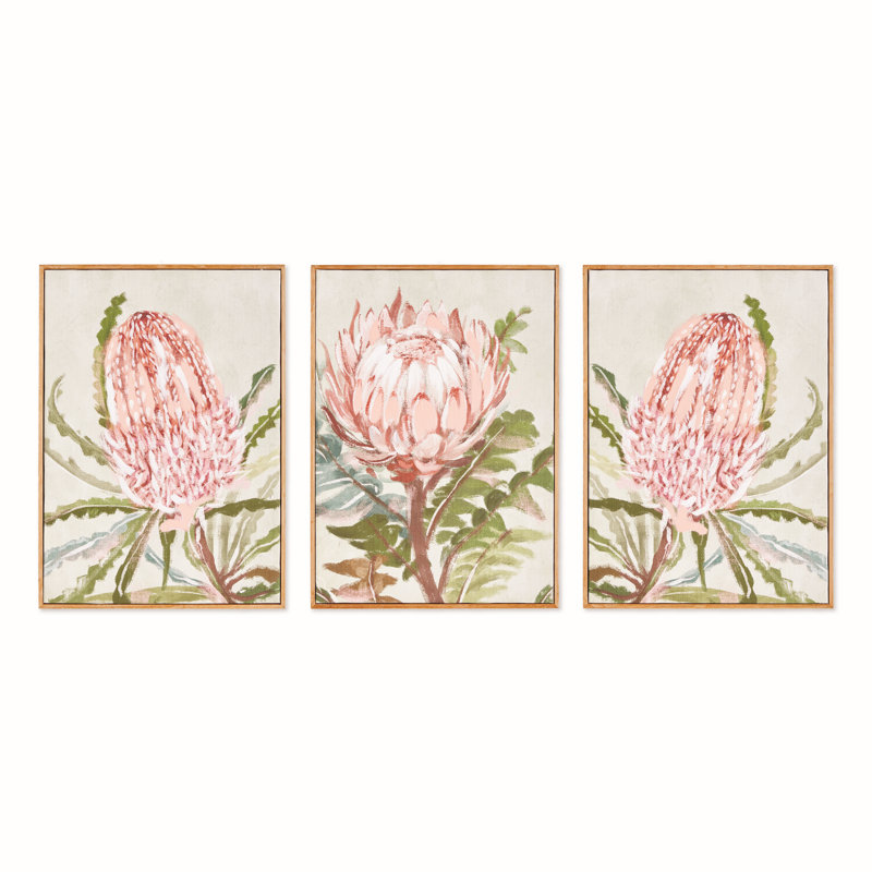 Giclées Queen Protea, ensemble de 3