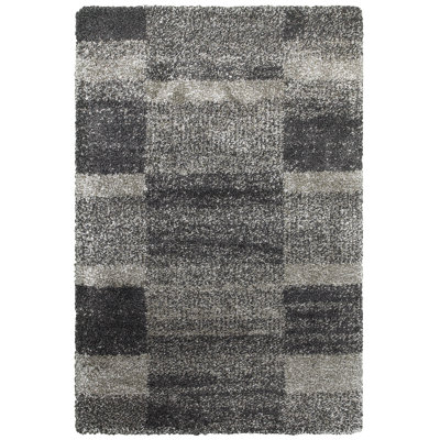 Tapis gris / gris anthracite Angiens