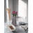 Serene Spaces Living Triova Stainless Steel Vase – Perfect for Fresh & Dried Flowers, Sculptural Accent for Mantels, Coffee Tables & Office Desks,Table Centerpiece, 4" Wide & 6.5" Tall-1691340077