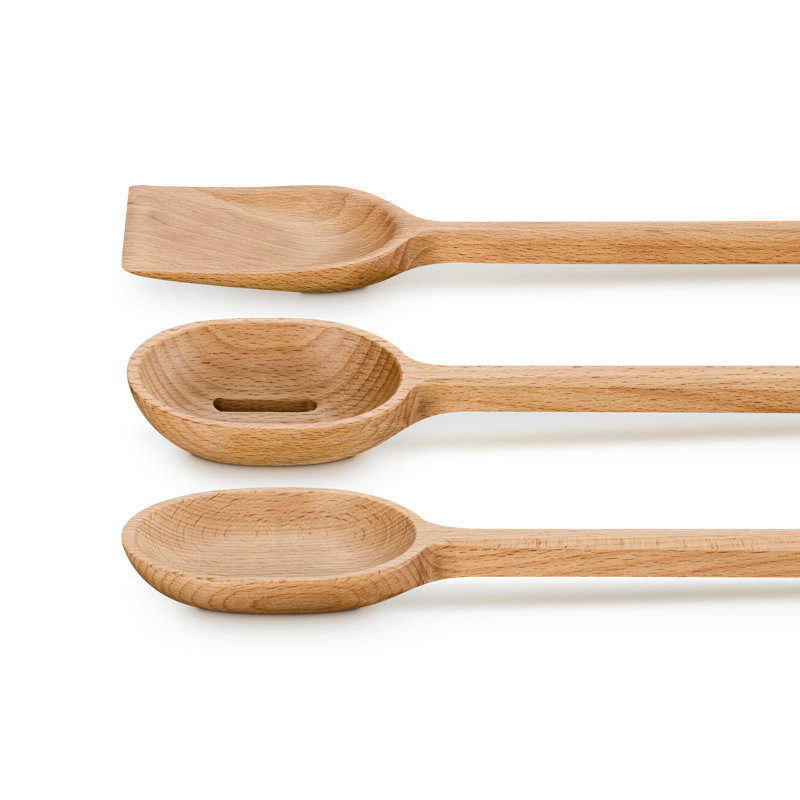 Le Creuset 3-Piece Signature Wood Tools Set