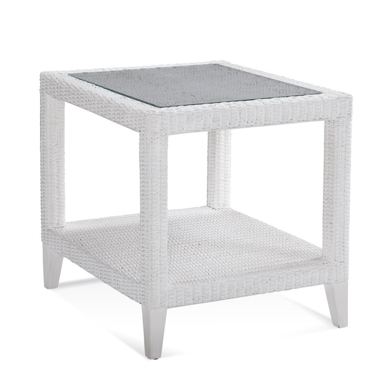 Long Beach 24" Tall End Table, Pumice