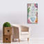"Epic Graffiti" Tropical Home 10 "par Farida Zaman, art mural sur toile, 20 po x 40 po-117540680