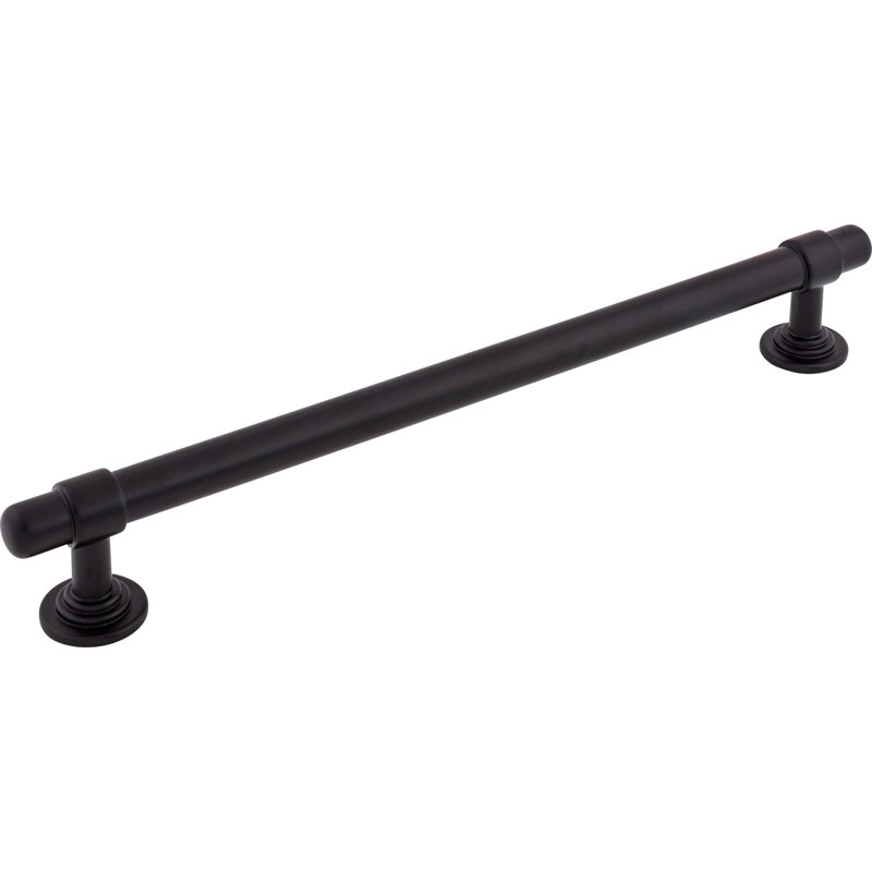 Ellis Appliance Pull, Flat Black, 18" Center to Center