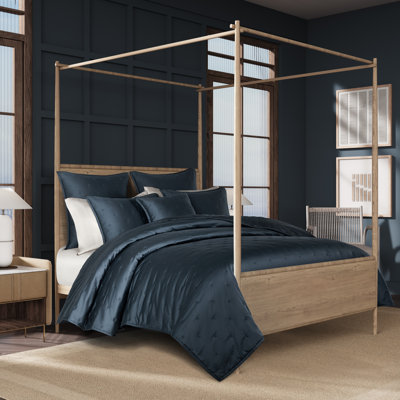 GRID - QUILT FULL/QUEEN 3PC. QUILT SET
