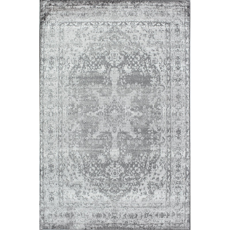 Tapis gris Freya, Rectangle 5 pi x 7 pi