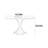 Solid Wood Round Dining Table-110433843