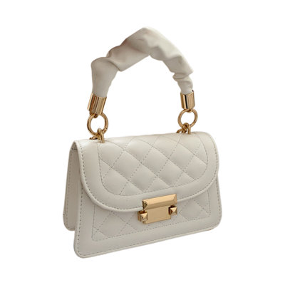 Backpack Women's Quilted Wallet Check Clutchs Small Crossbody Bag Shoulder Bag With Chain Strap Leather